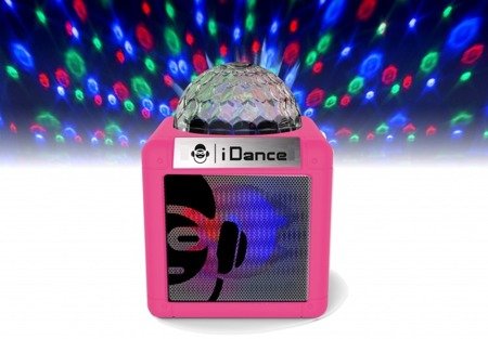 iDance Cube Sing 100 - kostka disko 5W + mikrofon przewodowy